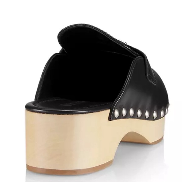 PRADA Studded Leather Clogs - Picture 2 of 8
